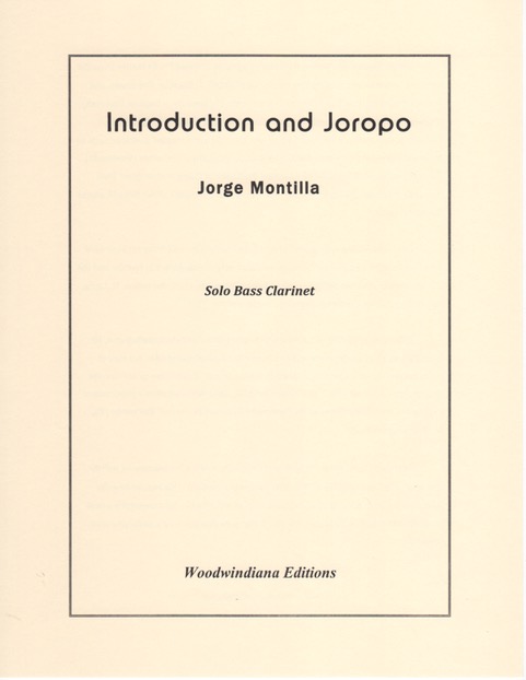 Jorge Montilla Introduction and Joropo
